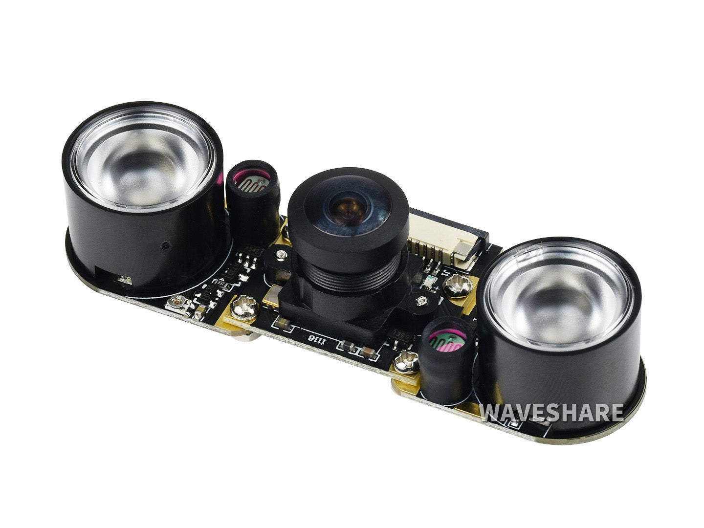 RPi Camera (H) for Raspberry Pi, OV5647, 5MP, Supports Infrared night vision, Adjustable Focus