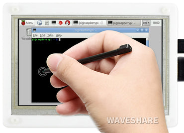 5inch Resistive Touch Screen LCD (B) with Bicolor Case, 800×480, HDMI, Low Power
