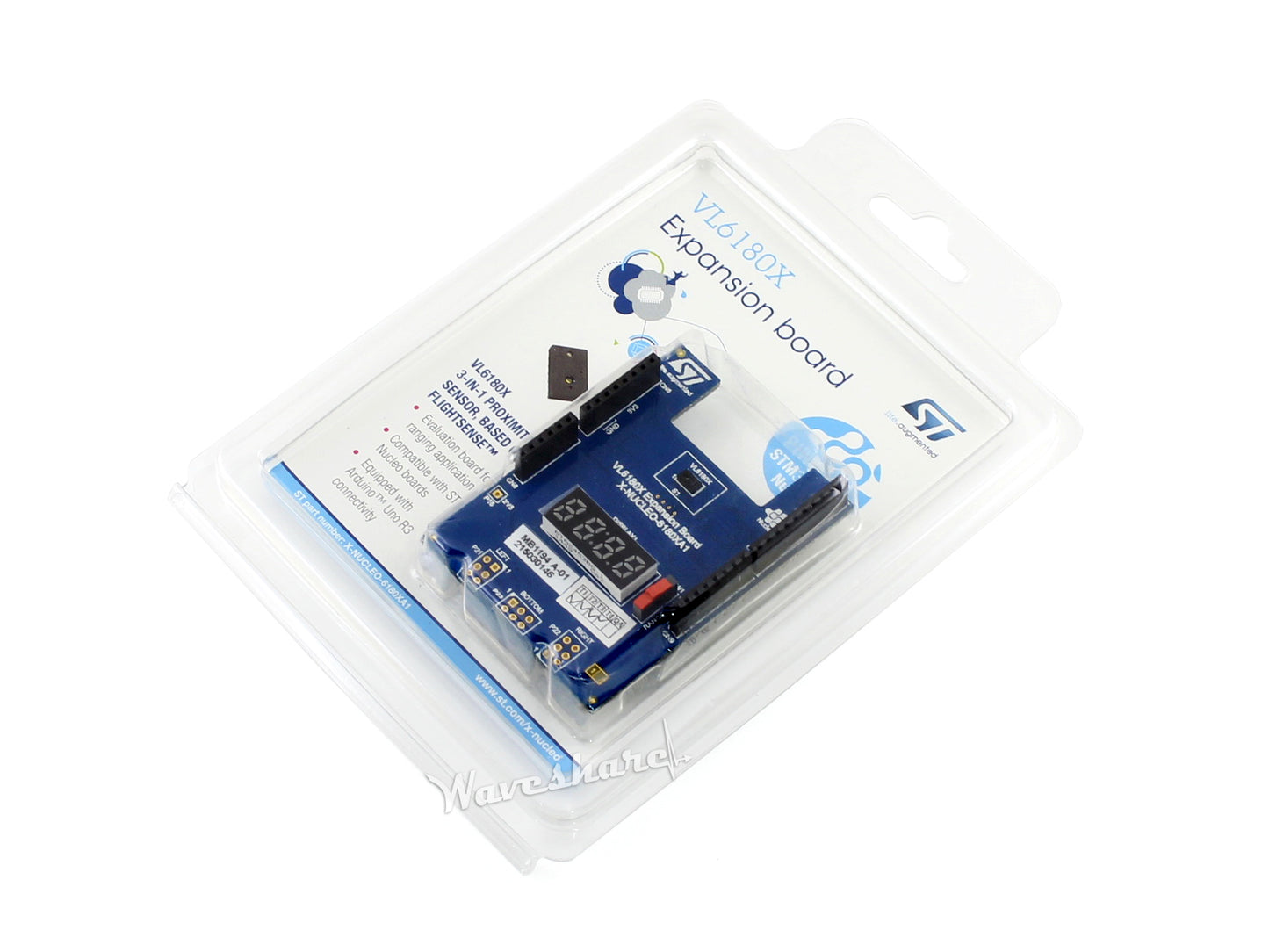 X-NUCLEO-6180XA1, Proximity and ambient light sensor expansion