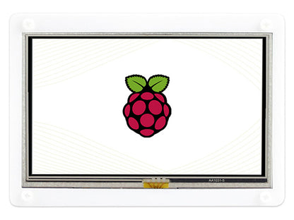 5inch Resistive Touch Screen LCD with Bicolor Case, 800×480, HDMI, Low Power