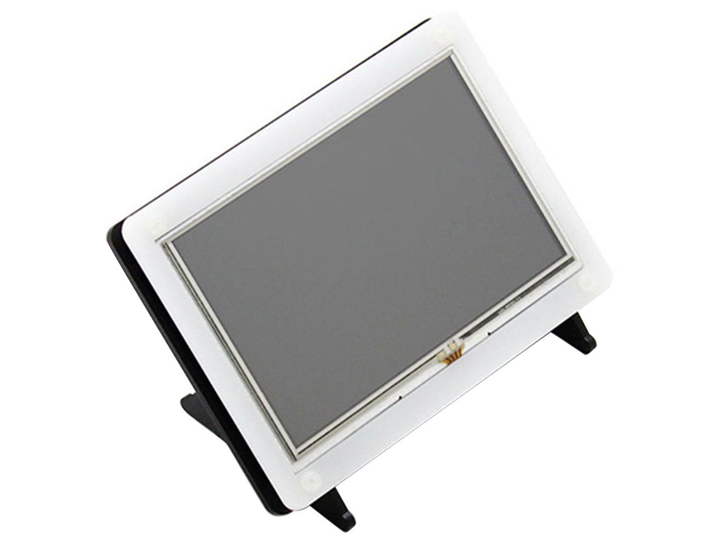 5inch Resistive Touch Screen LCD with Bicolor Case, 800×480, HDMI, Low Power