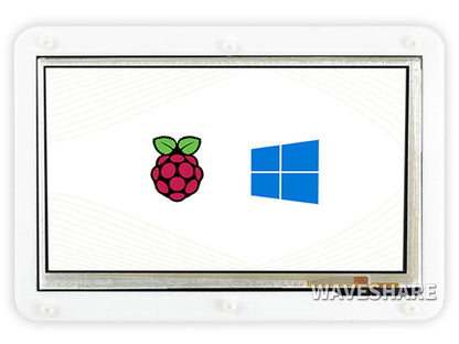 7inch Capacitive Touch Screen LCD (B) with Bicolor Case, 800×480, HDMI, Low Power