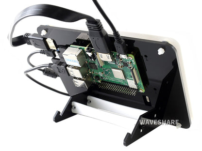 7inch Capacitive Touch Screen LCD (B) with Bicolor Case, 800×480, HDMI, Low Power