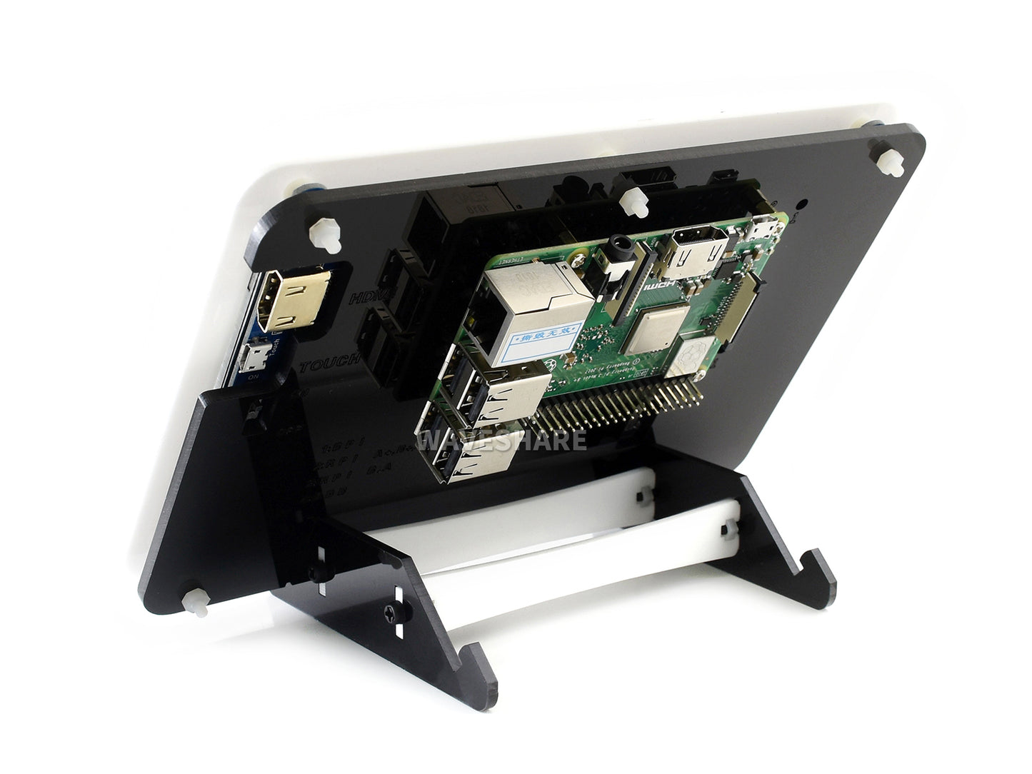 7inch Capacitive Touch Screen LCD (C) with Bicolor Case, 1024×600, HDMI, IPS, Low Power