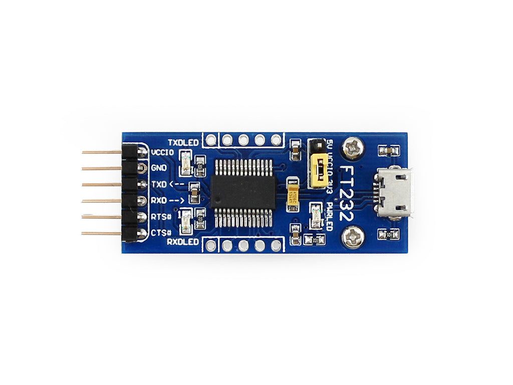 FT232 USB UART Board (micro), USB To TTL (UART) Communication Module