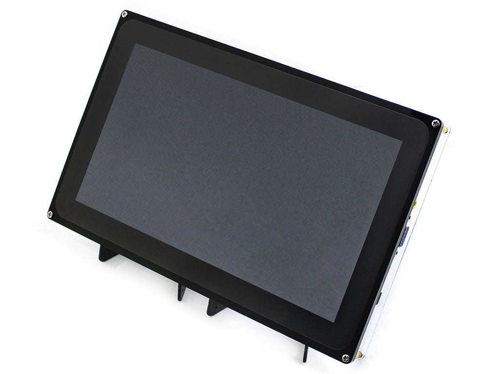 10.1inch Capacitive Touch Screen LCD (H) with Case, 1024×600, HDMI, Various Systems Support