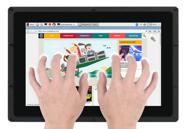 10.1inch Capacitive Touch Screen LCD (B) with Case, 1280×800, HDMI, IPS Screen, Low Power