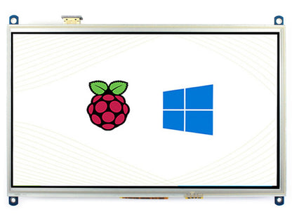 10.1inch Resistive Touch Screen LCD, 1024×600, HDMI, IPS, Supports Raspberry Pi / PC