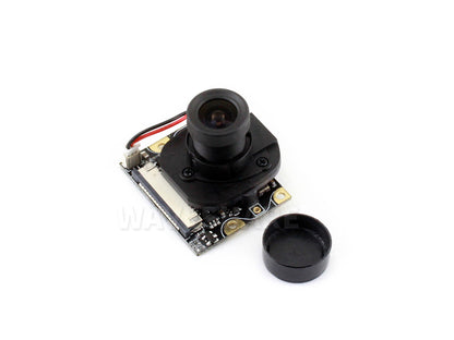 RPi IR-CUT Camera for Raspberry Pi, OV5647, 5MP, Adjustable Focus