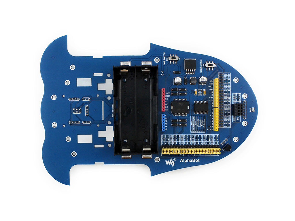 AlphaBot, Mobile robot development platform