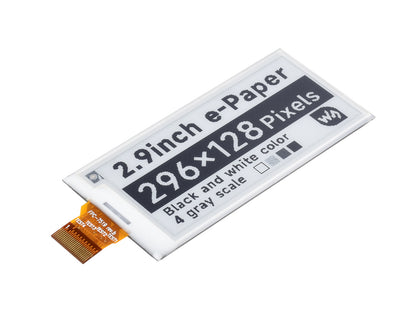 296x128, 2.9inch E-Ink raw display panel