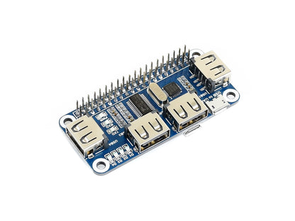 4 Port USB HUB HAT for Raspberry Pi