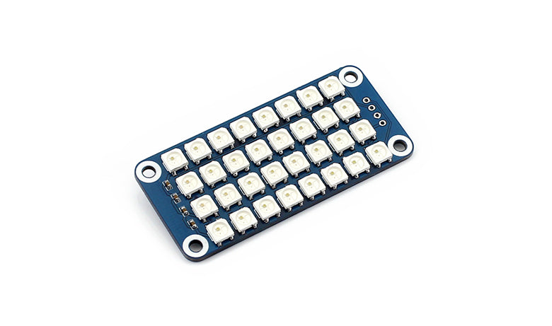 True color RGB LED HAT for Raspberry Pi, colorful display