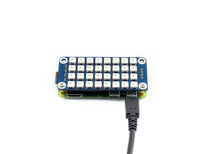 True color RGB LED HAT for Raspberry Pi, colorful display