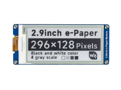 296x128, 2.9inch E-Ink display module