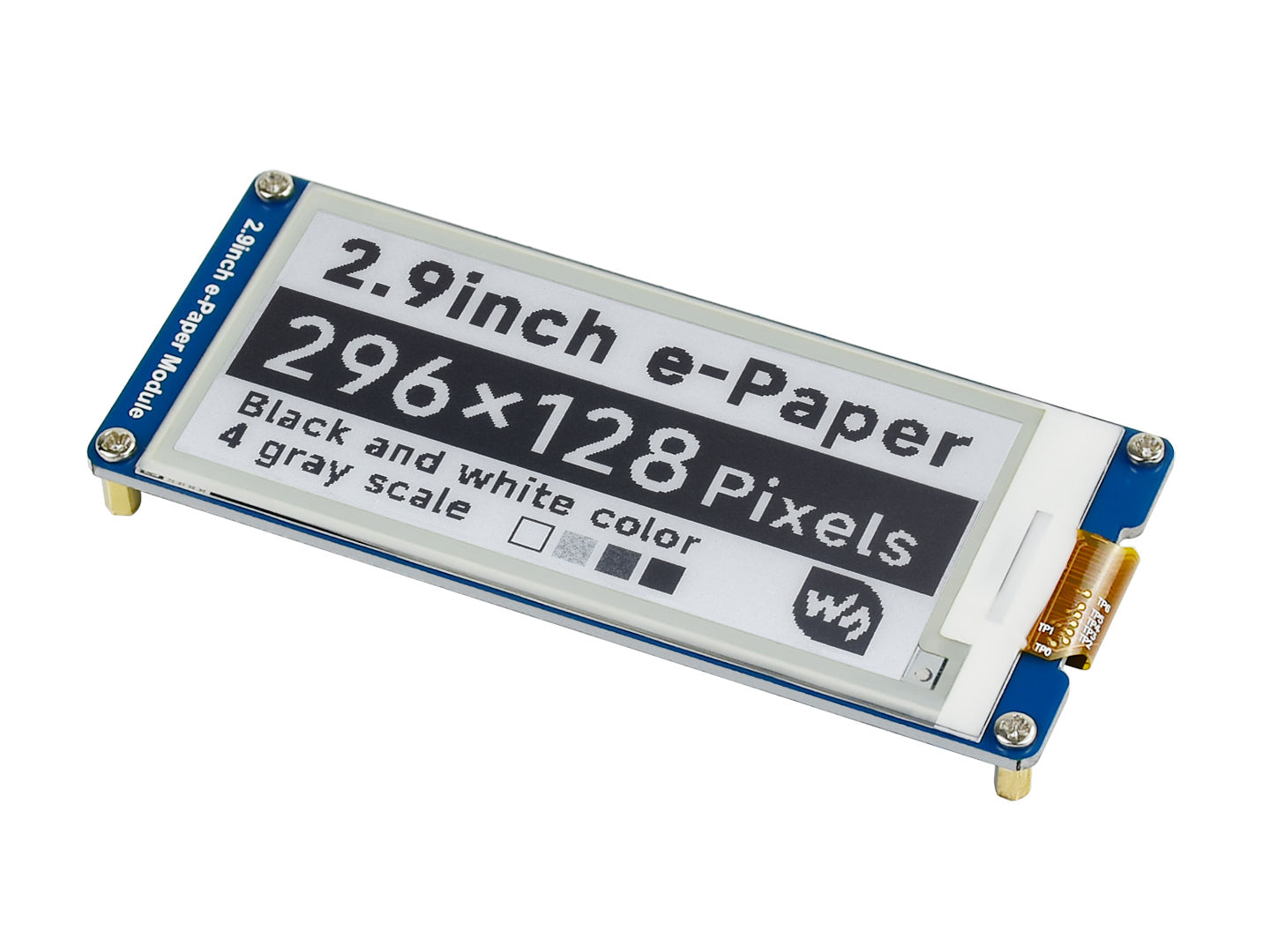 296x128, 2.9inch E-Ink display module