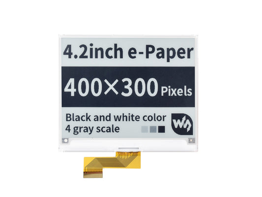 400x300, 4.2inch E-Ink raw display