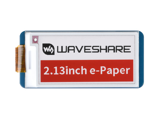 2.13inch E-Paper HAT (B), 250x122, Red/Black/White, SPI Interface