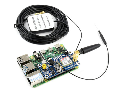 GSM/GPRS/GNSS/Bluetooth HAT for Raspberry Pi