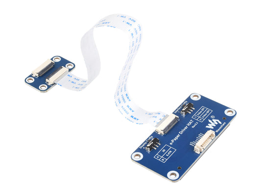 Universal e-Paper Raw Panel Driver HAT, Supports Most Waveshare SPI e-Paper Raw Panels