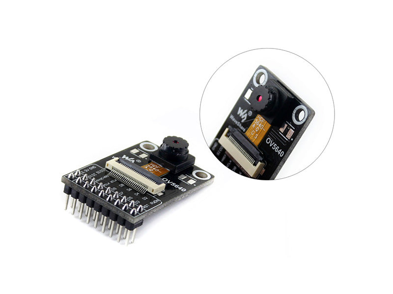 OV5640 Camera Board (A), 5 Megapixel (2592x1944)