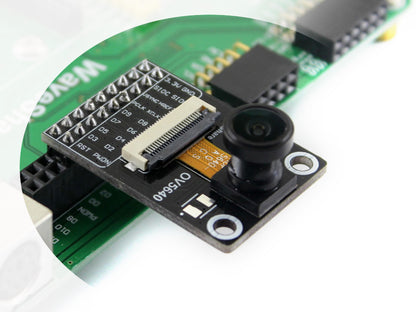 OV5640 Camera Board (B), 5 Megapixel (2592x1944), Fisheye Lens
