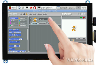5inch Capacitive Touch Screen LCD (H), 800×480, HDMI, Various Systems Support