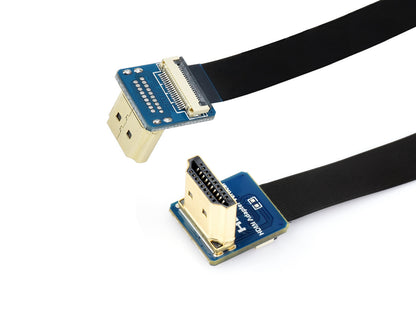 DIY HDMI Cable: Micro HDMI Adapter Horizontal (B)