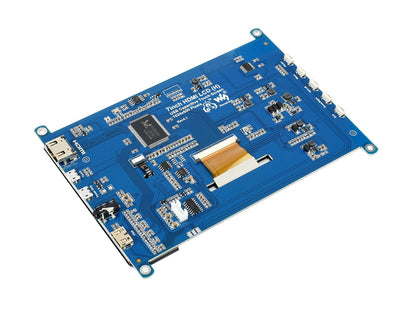 7inch Capacitive Touch Screen LCD (H), 1024×600, HDMI, IPS, Various Systems Support