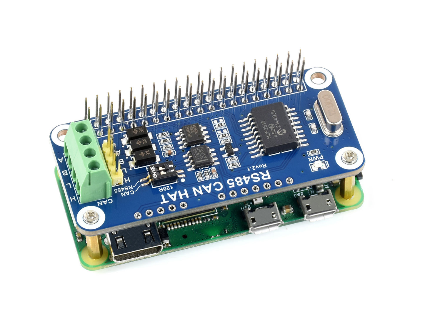 RS485 CAN HAT for Raspberry Pi