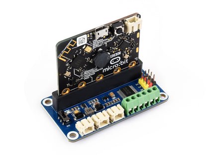 Driver Breakout for micro:bit, drives motors and servos
