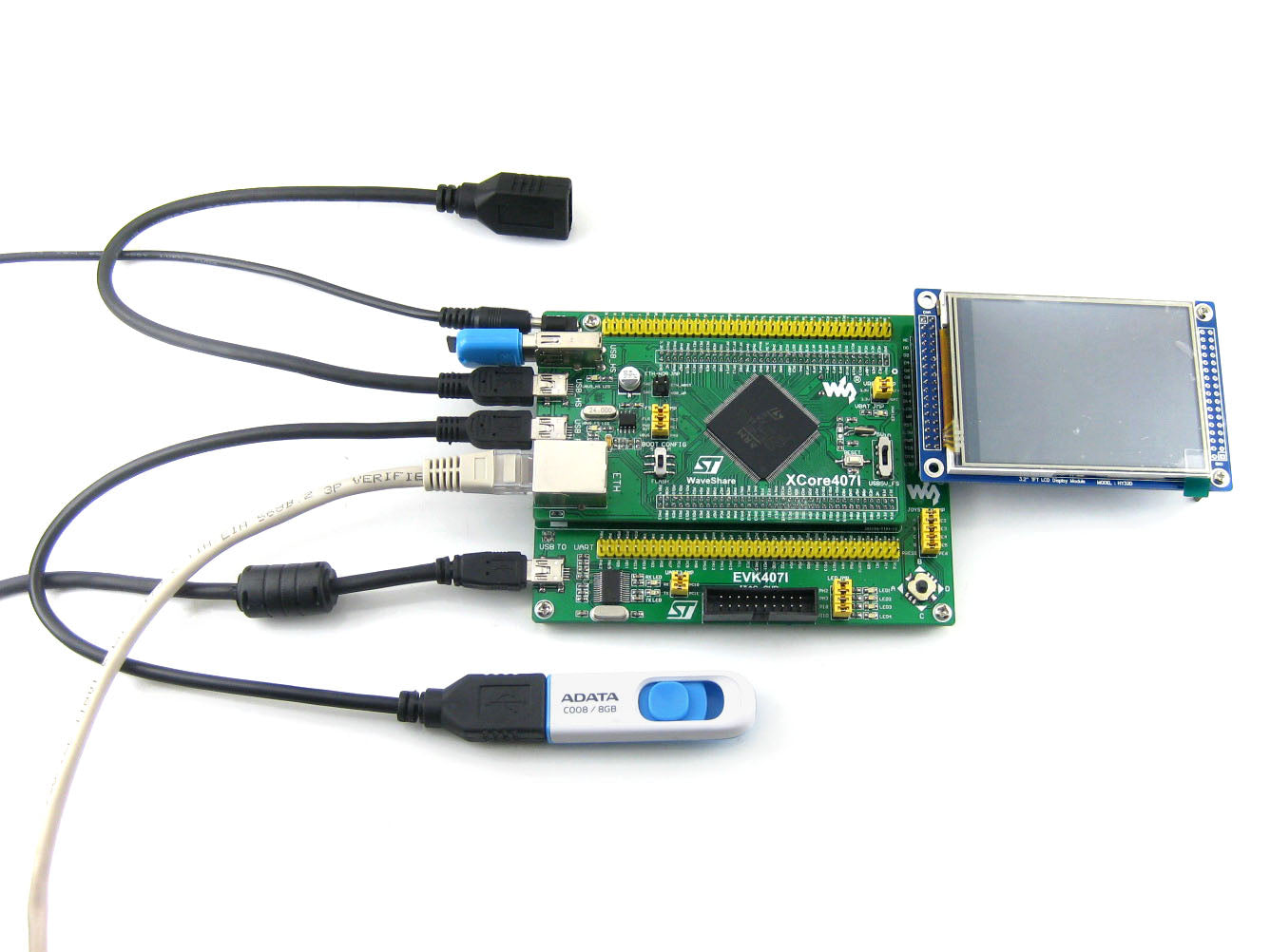 EVK407I, STM32F4 Development Board