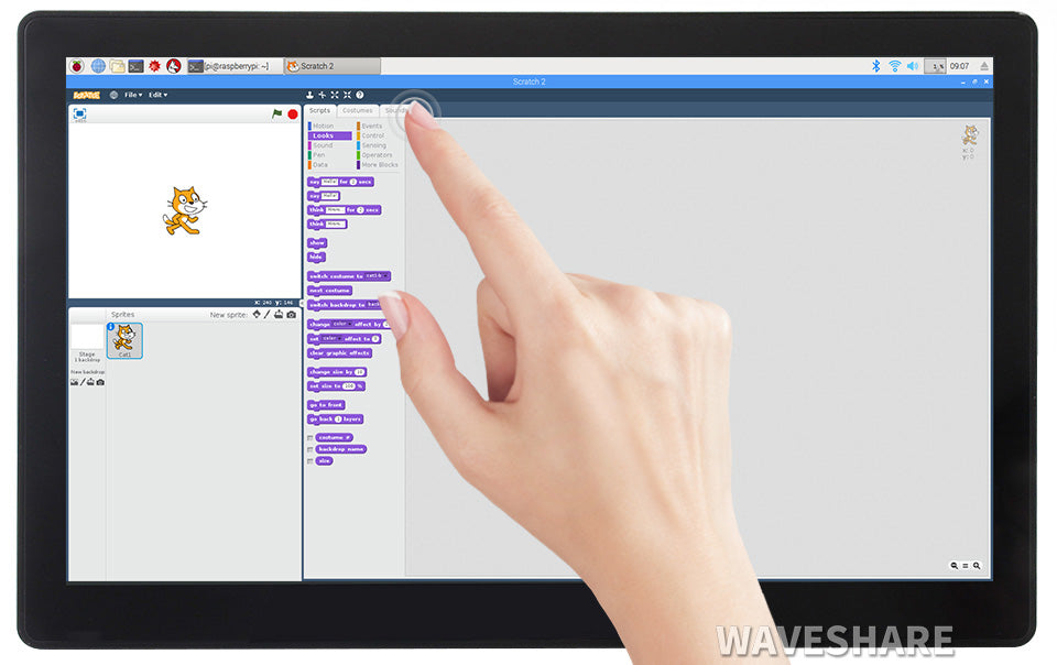 11.6inch Capacitive Touch Screen LCD with Case, 1920×1080, HDMI, IPS, Optical Bonding Screen, Various Systems Support