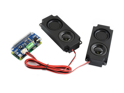 WM8960 Hi-Fi Sound Card HAT for Raspberry Pi, Stereo CODEC, Play/Record