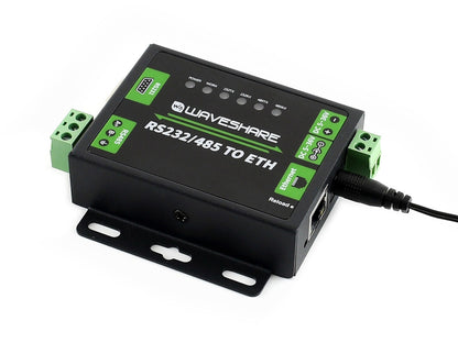 Industrial RS232/RS485 to Ethernet Converter for EU