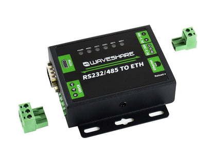 Industrial RS232/RS485 to Ethernet Converter for EU