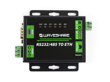 Industrial RS232/RS485 to Ethernet Converter for EU