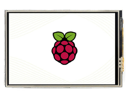 3.5inch Resistive Touch Display (C) for Raspberry Pi, 480×320, 125MHz High-Speed SPI