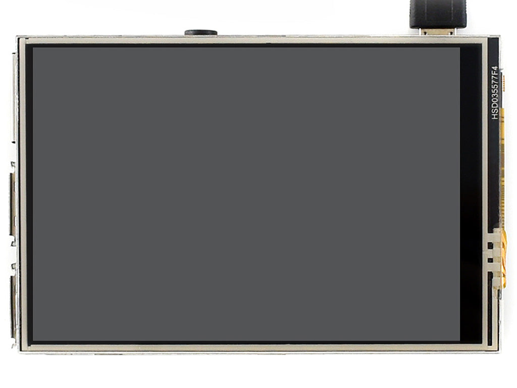 3.5inch Resistive Touch Display (C) for Raspberry Pi, 480×320, 125MHz High-Speed SPI