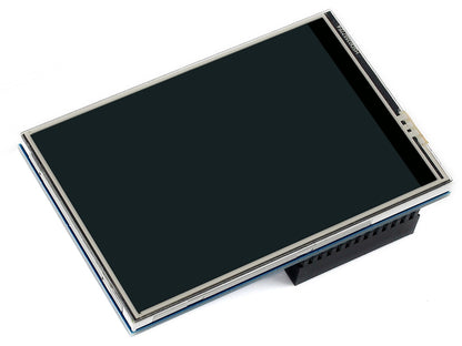 3.5inch Resistive Touch Display (C) for Raspberry Pi, 480×320, 125MHz High-Speed SPI