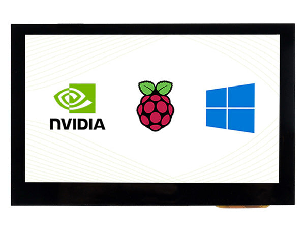 4.3inch Capacitive Touch Screen LCD (B), 800×480, HDMI, IPS, Various Devices & Systems Support