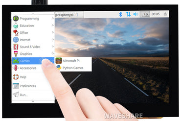 4.3inch Capacitive Touch Screen LCD (B), 800×480, HDMI, IPS, Various Devices & Systems Support