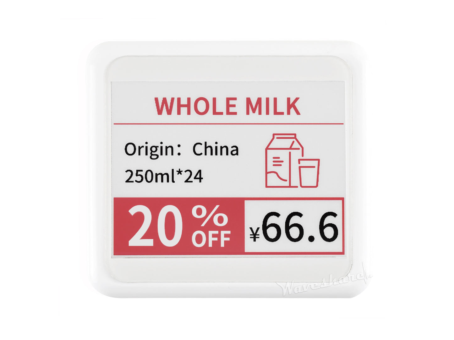 4.2inch e-Paper Raw Panel Case