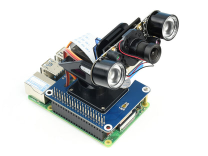 2-DOF Pan-Tilt HAT for Raspberry Pi