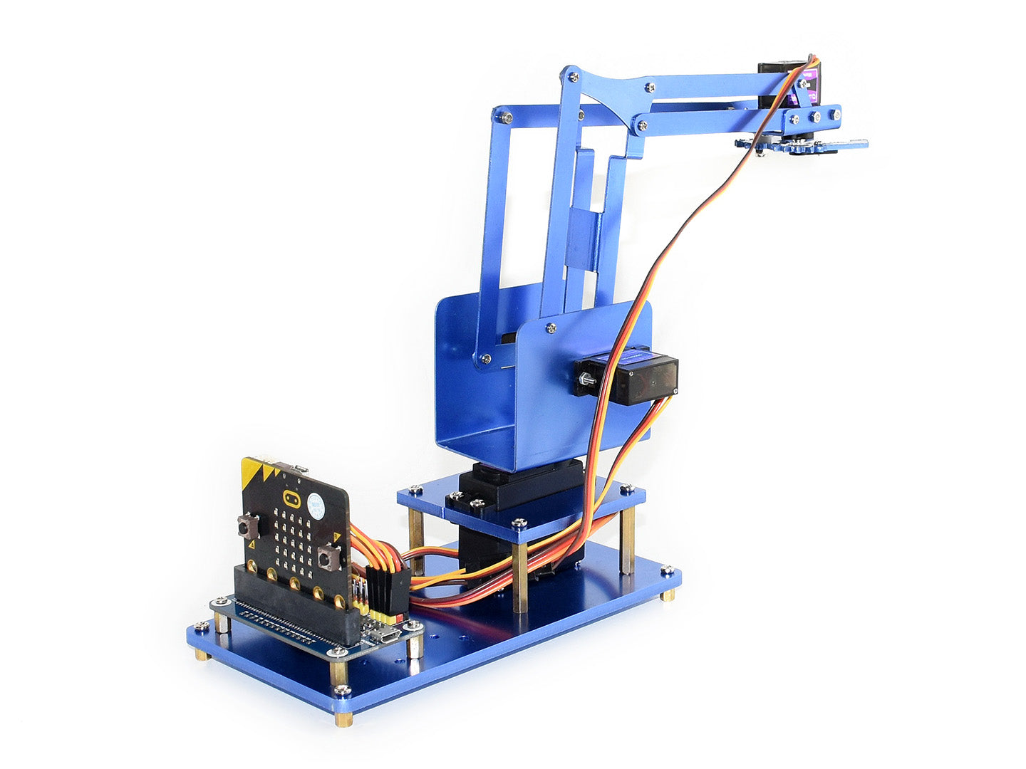 4-DOF Metal Robot Arm Kit for micro:bit, Bluetooth