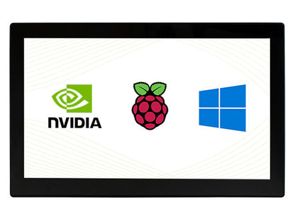 13.3inch Capacitive Touch Screen LCD with Case V2, 1920×1080, HDMI, IPS, Various Systems Support
