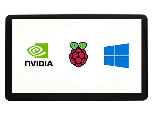 15.6inch Capacitive Touch Screen LCD (H) with Case, 1920×1080, HDMI, IPS, Various Systems Support