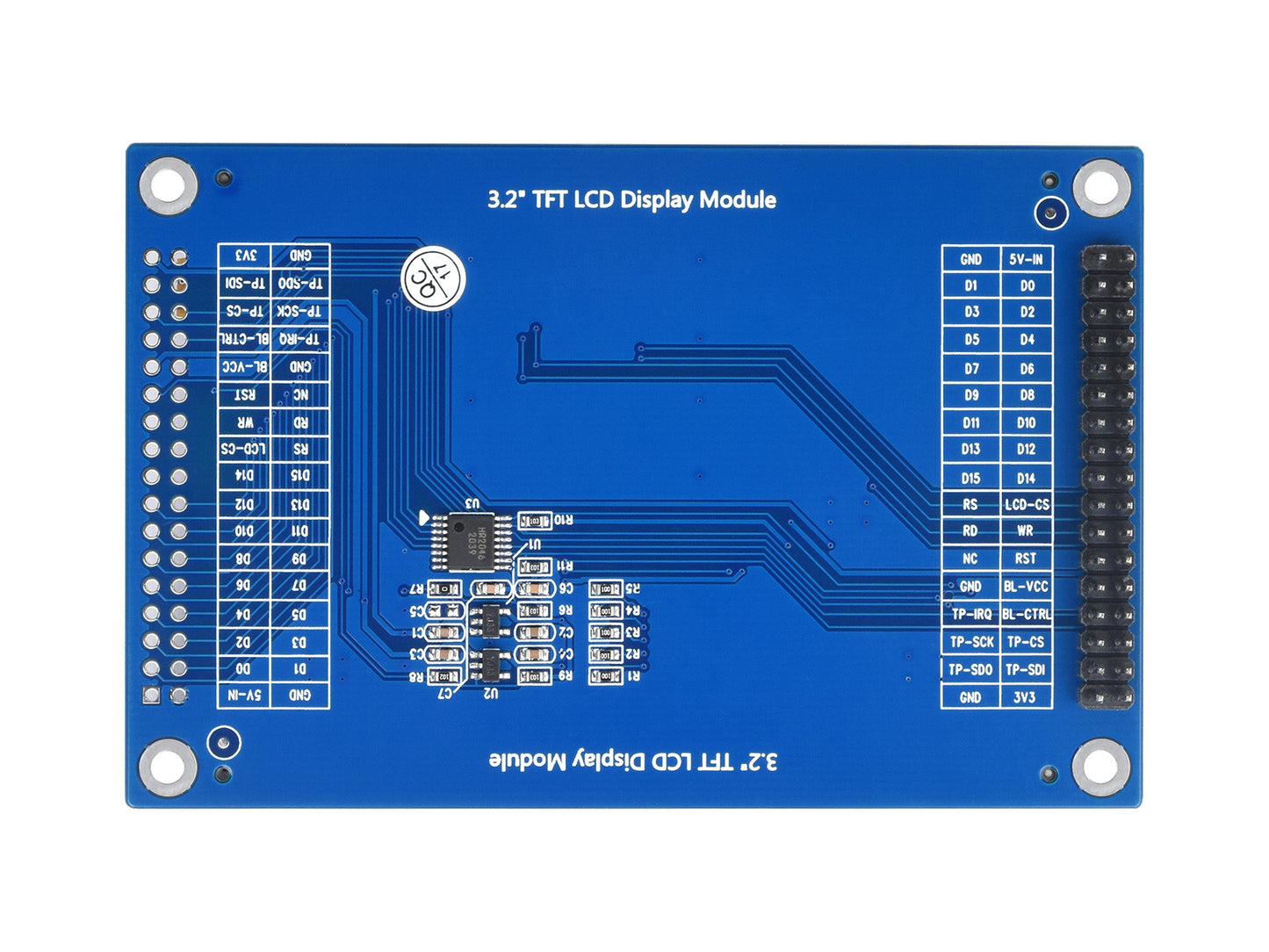 3.2inch 320x240 Touch LCD (D),  With Touch Panel And Stand-Alone Controllers