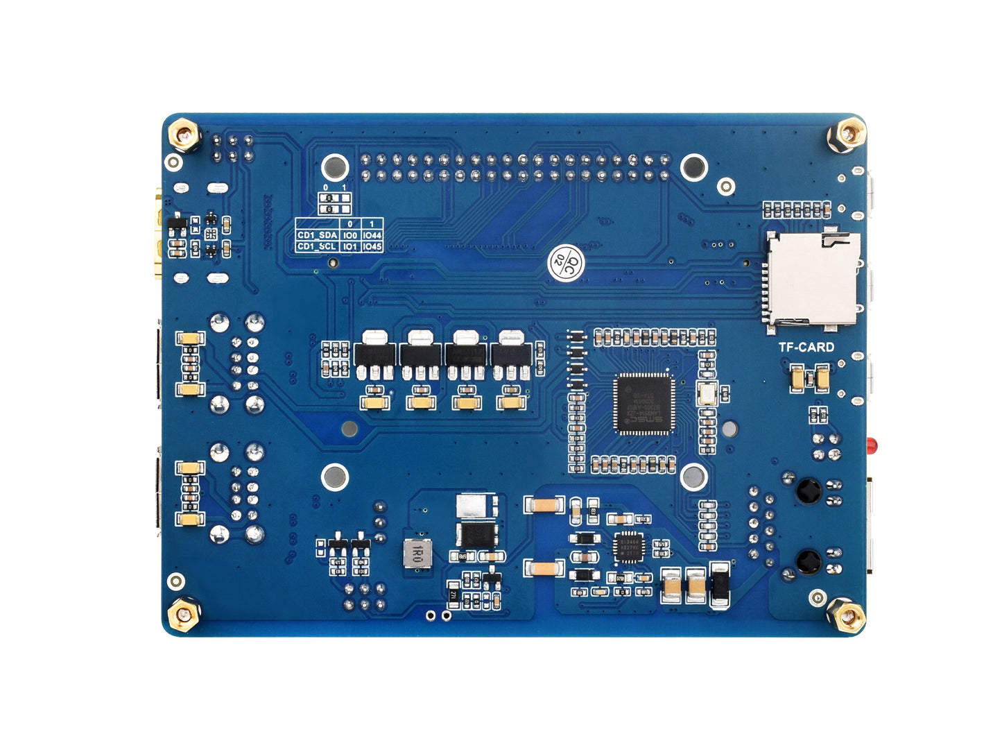 Compute Module IO Board with PoE Feature, Composite Breakout Board for Developing with Raspberry Pi CM4S / CM3 / CM3L / CM3+ / CM3+L