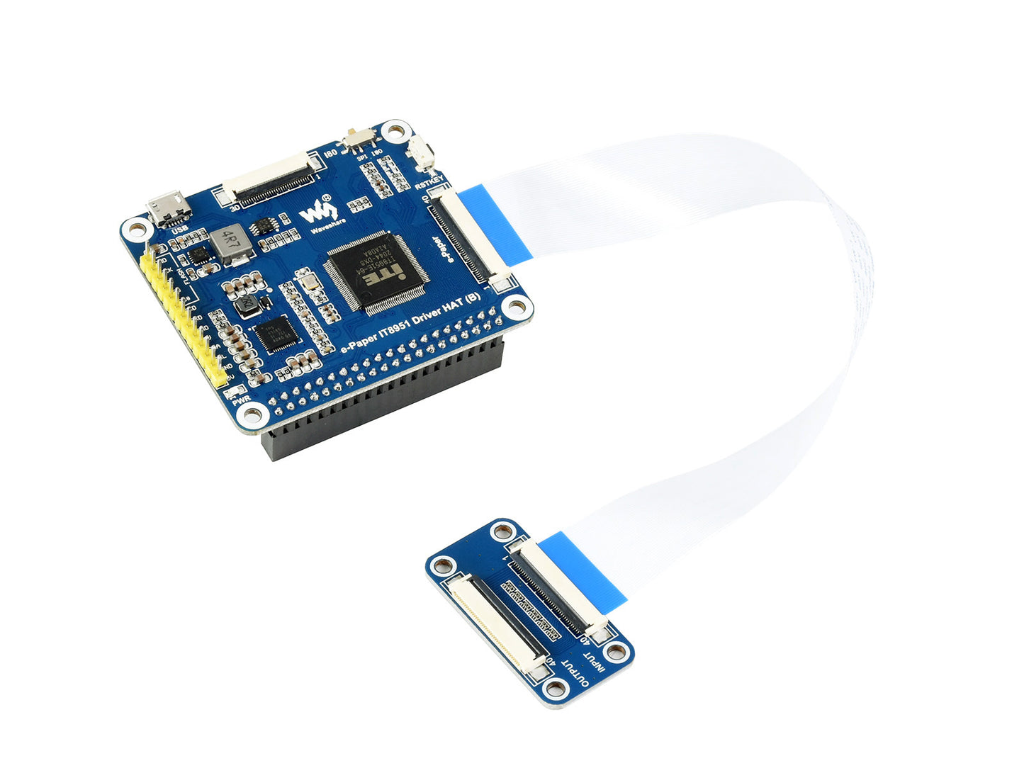 1872×1404, 7.8inch E-Ink display HAT for Raspberry Pi
